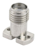 HUBER+SUHNER 82"SMA-S50-0-200/199"NE RF / Coaxial Connector, SMA Coaxial, Straight Flanged Jack, Solder, 50 ohm, Beryllium Copper