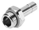 FESTO NPQH-D-G14-S6-P10 Pneumatic Fitting, Push-In Fitting, G1/4, 20 bar, 6 mm, Brass, NPQH