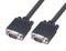 L-COM CGSVGAMM-1 Computer Cable, HD-15 Plug, HD-15 Plug, 1 ft, 304.8 mm, Black, CGSVGAMM Series