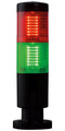 MULTICOMP PRO MP014812 Light Tower, Baby, 2 Tiers, Green/Red, 24 V, IP65, Steady, 36mm x 142mm, -30 &deg;C to 50 &deg;C