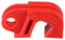 PANDUIT PSL-CB-3PC CIRCUIT BREAKER LOCKOUT, NYLON, RED