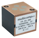 MULTICOMP PRO MP004091 Power Film Capacitor, Metallized PP, 0.66 µF, ± 10%, Induction Heating, Resonant Power Supplies
