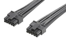 MOLEX 214755-1103 Cable Assembly, Micro-Fit 3.0 Receptacle to Micro-Fit 3.0 Receptacle, 10 Ways, 3 mm, 2 Row