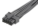 MOLEX 214755-1103 Cable Assembly, Micro-Fit 3.0 Receptacle to Micro-Fit 3.0 Receptacle, 10 Ways, 3 mm, 2 Row