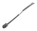 MOLEX 214758-1043 Cable Assembly, Micro-Fit 3.0 Plug to Free End, 4 Ways, 3 mm, 2 Row, 600 mm, 23.6 "