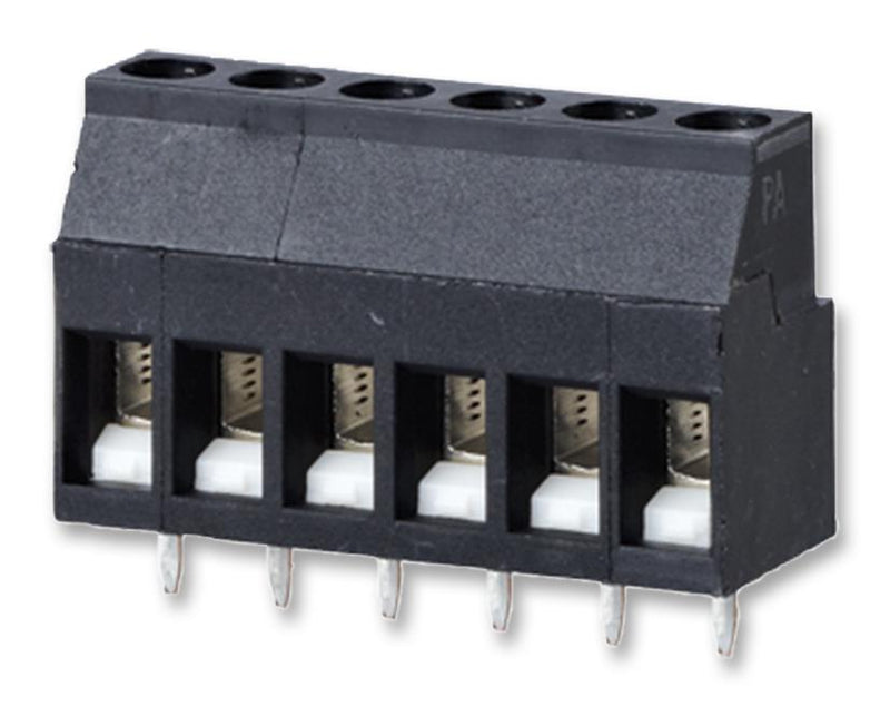 METZ CONNECT 31071102 Wire-To-Board Terminal Block, 5 mm, 2 Ways, 22 AWG, 12 AWG, 2.5 mm&sup2;, Screw