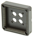 3M 8468-11B1-RK-TP. CONNECTOR, PLCC SOCKET, 68POS, THROUGH H