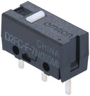 OMRON ELECTRONIC COMPONENTS D2FC-F-7N(100M). MICROSWITCH, SPST-NO, 0.01A, 6V, 0.59N