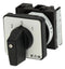EATON MOELLER T0-1-15421/E Rotary Switch, Changeover, 3 Position, 1 Pole, 45 &deg;, 20 A, 690 V, T0 Series