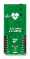 MIKROELEKTRONIKA MIKROE-2455 Add-On Board, Click, Sensor, ECG, MikroBUS