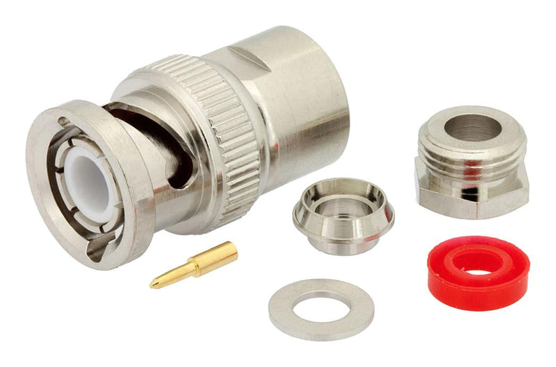 FAIRVIEW MICROWAVE FMCN1566 RF COAX CONN, BNC PLUG, 50 OHM, 4GHZ