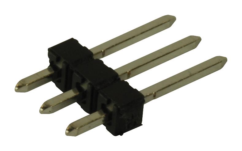MOLEX 22-28-4032 Pin Header, Signal, 2.54 mm, 1 Rows, 3 Contacts, Through Hole Straight, KK 254 42375 Series