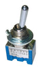NIDEC COMPONENTS 8A1011C-Z Toggle Switch, On-On, SPDT, Non Illuminated, 8A, Panel Mount, 6 A