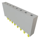 SAMTEC SSW-108-01-T-S PCB Receptacle, Board-to-Board, 2.54 mm, 1 Rows, 8 Contacts, Through Hole Mount