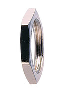 ABB 7TCA296050R0299 Locknut, M25, Brass, Nickel, LNB Series