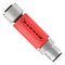 BANNER ENGINEERING TL15R4Q Visual Signal Indicator, 24 VDC, Red, TL15 Series, 57.9 mm H