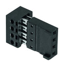 WURTH ELEKTRONIK 661010151922 IDC Connector, IDC Receptacle, Female, 2.54 mm, 1 Row, 10 Contacts, Cable Mount