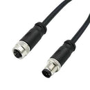 MUELLER ELECTRIC CL4AC07M010 CABLE ASSY, 4P M12 PLUG-RCPT, 32.8