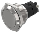 EAO 82-6552.2000 Vandal Resistant Switch, 82 Series, 22 mm, SPDT, Maintained, Round Flat Flush, Natural
