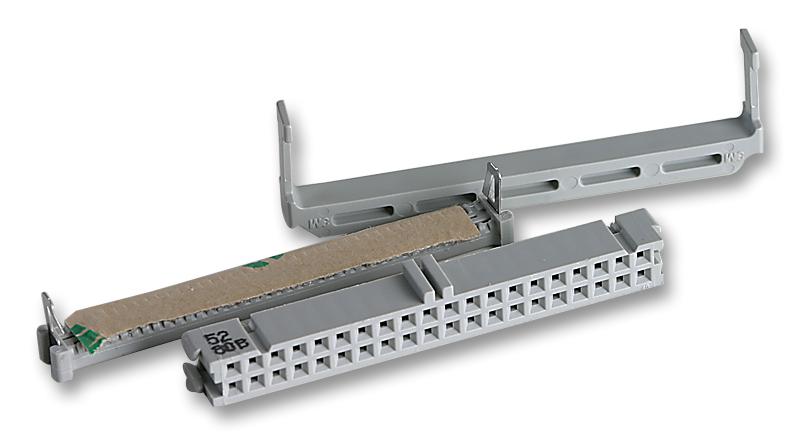 3M 3414-6634 IDC Connector, IDC Receptacle, Female, 2.54 mm, 2 Row, 34 Contacts, Cable Mount