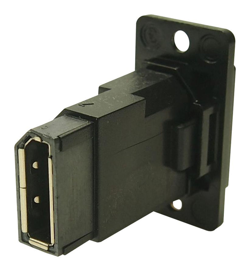 MULTICOMP PRO MP-CP30733MB DVI to HDMI Audio / Video Adapter, Black Metal Frame, DisplayPort Receptacle