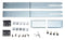 KEYSIGHT TECHNOLOGIES PX0113A Test Accessory, Rack Mount Kit, Keysight PZ2100A Precision Source/Measure Unit Mainframe
