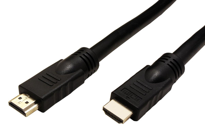 ROLINE 14.01.3452 Audio / Video Cable Assembly, HDMI A Plug, HDMI A Plug, 49.2 ft, 15 m, Black