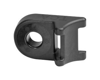HELLERMANNTYTON 151-03953 Cable Tie Mount, Rivet, Screw, 8.2 mm, Black, Nylon 6 (Polyamide 6), Glass Fibre Reinforced 4031026697871