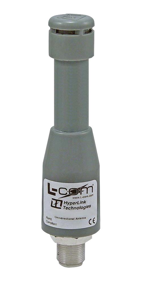 L-COM HGV-2458-03U HGV-2458-03U RF Antenna Stubby 4.9 GHz to 5.85 4 dBi Vertical N Connector