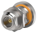 TE CONNECTIVITY 1058675-1 RF / Coaxial Adapter, SMA, Jack, N, Jack, Straight Bulkhead Adapter, 50 ohm