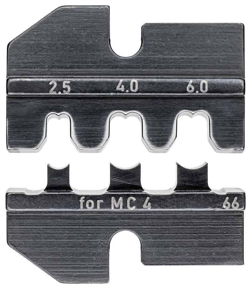 KNIPEX 97 49 66 Crimp Tool Die, MC4 Solar Connectors, 97 43 200 Crimp System Pliers GTIN UPC EAN: 4003773066699