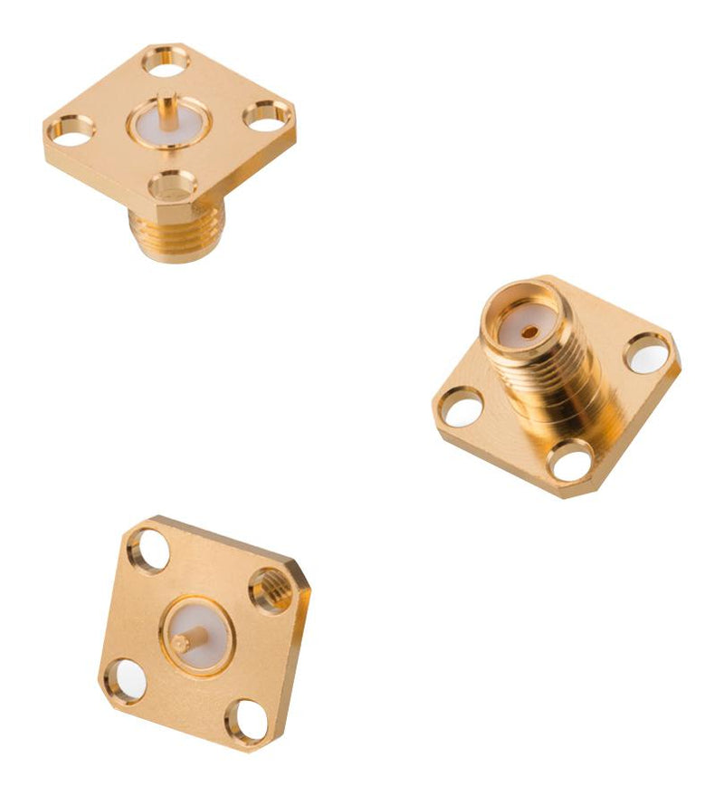 WURTH ELEKTRONIK 60312422114521 RF / Coaxial Connector, SMA Coaxial, Straight Jack, Solder, 50 ohm, Beryllium Copper