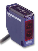 TELEMECANIQUE SENSORS XUK5ARCNL2. Photoelectric Sensor, OsiSense XU Series, Compact, Diffuse, 1 m, Relay, 24 V to 240 V