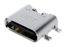 GCT USB4135-GF-A USB Connector, 3A, 48V, USB Type C, Receptacle, 6 Ways, Surface Mount, Horizontal