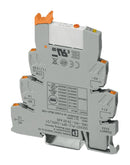 PHOENIX CONTACT 2909667 Power Relay, SPDT, 24 VDC, 6 A, PLC, Socket, Non Latching GTIN UPC EAN: 4055626378008 PLC-RPT- 24DC/21/MS