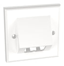 Panduit CFPUKS2BAWY CFPUKS2BAWY Faceplate Sloped Mini-Com Modules 2 ABS (Acrylonitrile Butadiene Styrene) Body