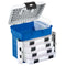 MULTICOMP PRO MP012223 Tool Case, w/Drawer, 420mm W x 303mm D x 400mm H, Polypropylene, Top Seat, 1 Top & 4 Bottom Boxes