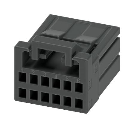 PHOENIX CONTACT 1378320 Connector Housing, 2 Row, CONNEXIS DD Series, Receptacle, 12 Ways, 2.5 mm