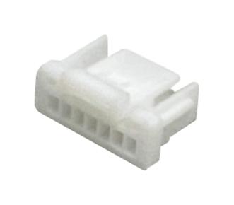 MULTICOMP PRO MP013840 Connector Housing, Natural, Nylon 6.6, MP 1MM Lock Wire-to-Board, Receptacle, 7 Ways, 1 mm