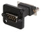 NEUTRIK NADB9MF-B D Sub Connector Adapter, Feedthrough, Standard D Sub, Plug, 9 Ways, Standard D Sub, Receptacle GTIN UPC EAN: 7613187008283