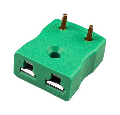 LABFACILITY IM-K-PCB (PACK OF 10) Thermocouple Connector, Socket, Miniature, K, Green, IEC, PCB Mount, Pack of 10 XF-2857-FAR