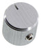 MULTICOMP MC21023 ROUND ALUMINIUM KNOB, 6.4MM