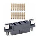 HARWIN M80-4811442 Rectangular Connector, Datamate J-Tek M80, 14 Contacts, Receptacle, 2 mm, Crimp, 2 Row