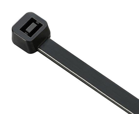 MULTICOMP PRO MP014893 Cable Tie, Nylon 6.12 (Polyamide 6.12), Black, 203 mm, 4.6 mm, 52 mm, 50 lb