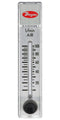 DWYER RMA-25-SSV Air Flowmeter, SS Valve, 10 to 100 l/min, 100 psi, 4% Accuracy, 1/8" FNPT, RATE-MASTER RMA Series