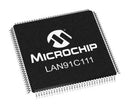 Microchip LAN91C111-NU LAN91C111-NU Ethernet Controller Ieee 802.3af 2.97 V 3.63 Tqfp 128 Pins