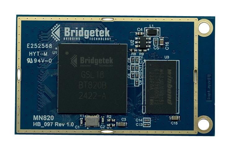 BRIDGETEK MN820 Development Module, BT820B, Embedded Video Engine (EVE)