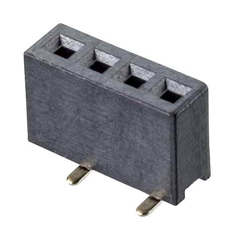 HARWIN M50-3140445R PCB Receptacle, Board-to-Board, 1.27 mm, 1 Rows, 4 Contacts, Surface Mount Straight
