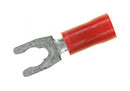 TE CONNECTIVITY - AMP 52930 Fork / Spade Tongue Terminal, PIDG, 22AWG to 16AWG, M4,