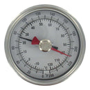 DWYER BTM31211D Bimetal Thermometer, -17.8&deg;C to 60&deg;C, BTM3 Series